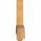 Ekena Millwork Bellingham Rough Sawn Timber Gable Bracket, Western Red Cedar, 108"W x 22"H x 4"D x 4"F, 5/12 Pitch GBW108X22X0404BEL00RWR - alternate 2